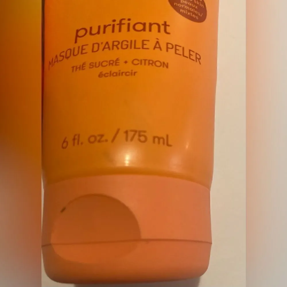 🛍️Freeman Clearing Sweet Tea & Lemon 🍋 Peel -off clay facial mask 6Fl.OZ.💥